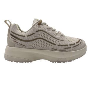 228043a Cream Cream Champagne Mens Causal Shoes